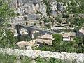Le pont de Balazuc au-dessus de l'ardèche.